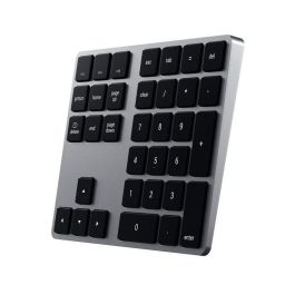 Satechi Teclado Numérico Extendido Bluetooth USB-C Space Gray con Teclas de Acceso Directo macOS y Teclado Numérico