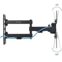 TOOQ SOPORTE PARED PANTALLAS 13-43" GIRA/INCLI NEGRO