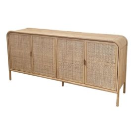 DKD Home Decor Buffet Tropical de Abeto y Ratán 180x40x82 cm - Colección Ceiba Precio: 494.69000031. SKU: B19BEVWMD9