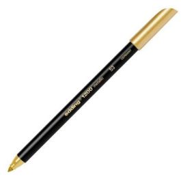 Edding Rotulador de Fibra 1200 Punta Fina Oro Metálico, 1-3 mm, para Papel Claro/Oscuro, Base Agua (10 Unidades) (10 Unidades) Precio: 12.59000039. SKU: B1FZL2P2K6