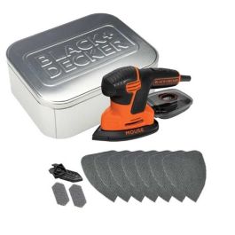 Black And Decker Ka2000 Lijadora Delta 120W con 6 Accesorios Precio: 52.5000003. SKU: S7908539