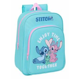 Safta Mochila infantil adaptable a carro Stitch 26x34x11cm para niños de 3+ años Precio: 12.94999959. SKU: B1D4TG2EY8