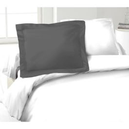 LOVELY HOME Juego de 2 fundas de almohada 100% algodón 50x70 cm - gris oscuro Precio: 19.49999942. SKU: S7105238