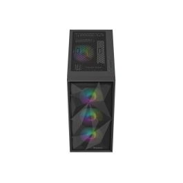 Genesis Diaxid 605 Caja Gaming Midi Tower, ATX/Micro-ATX/Mini-ITX, Cristal Templado, 4 Ventiladores ARGB, USB 3.0/3.1 Tipo-C
