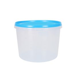 Inde Fiambrera Redonda 2.75L 19x19x14.5 cm (12 Unidades)