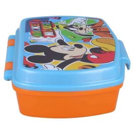 Sandwichera Safta Escolar 170x133x56 mm Mickey Mouse Happy Smiles Sandwichera Safta Escolar 170x133x56 mm Mickey Mouse Happy Smiles