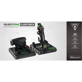 Turtle Beach TUR0731855007240 Sistema de Simulación Premium HOTAS VelocityOne Flightdeck para PC Windows 10 y 11