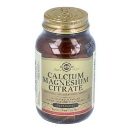 SOLGAR Calcio Magnesio Citrato 50 Comprimidos para Huesos. Fórmula de asimilación avanzada. Apto para veganos. Precio: 15.4999999. SKU: B1DWSDEDSE