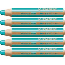 Stabilo Lápices De Colores Woody 3 En 1 Turquesa Estuche 5 Ud Precio: 6.7899997. SKU: B14QRP3GAM