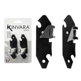 Abrelatas Kinvara - Pack de 2 unidades - 9x15x1.5 cm - Negro (48 Unidades)