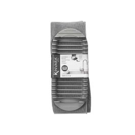 Escurridor Gris Oval Bayeta Kinvara 43X4CM (12 Unidades) Escurridor Gris Oval Bayeta Kinvara 43X4CM (12 Unidades)
