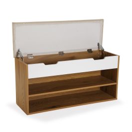 Zapatero con cajón Maren Versa, 30x47x90 cm, madera MDF Zapatero con cajón Maren Versa, 30x47x90 cm, madera MDF