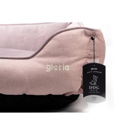 Gloria Cuna Cadaqués Rectangular 80x65 cm Rosa Desenfundable Antideslizante Poliéster Reciclado
