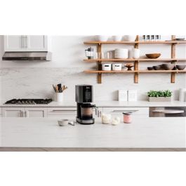Ninja NC300EU Heladera 6 programas 800W 473 ml para helados gourmet, sorbetes, helados de yogur y batidos con One Touch Intelligence