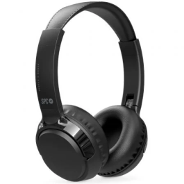 SPC Auriculares Inalámbricos Heron 2 Studio 4628T Micrófono Bluetooth Negros 50 Horas Autonomía Conexión Simultánea