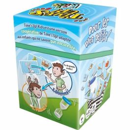 Asmodee Time's Up Kids - Juego de Mesa Cooperativo de Adivinar y Mímica con Cartas Ilustradas para Niños +4 Años, Sin Lectura
