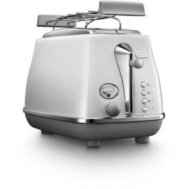 DELONGHI CTOC2103.W Tostadora 900 W con 2 ranuras, Blanco Precio: 97.49999952. SKU: B1BW88ZNSP