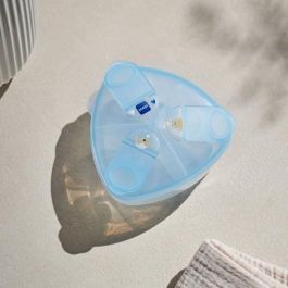 MAM Bote Dosificador Leche en Polvo con Forma Triangular, 3 Dosis, Hermético a Prueba de Fugas, Ultraplano y Ligero para Viaje MAM Bote Dosificador Leche en Polvo con Forma Triangular, 3 Dosis, Hermético a Prueba de Fugas, Ultraplano y Ligero para Viaje