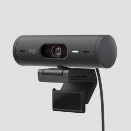 Logitech BRIO 500 Webcam Full HD 1080p 60fps Grafito con Autoenfoque y Corrección de Luz Automática Precio: 113.50000013. SKU: S7813114