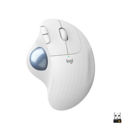 LOGITECH Raton Trackball Inalambrico ERGO M575/ Hasta 2000 DPI/ Blanco Crudo Precio: 62.59000033. SKU: S7806502