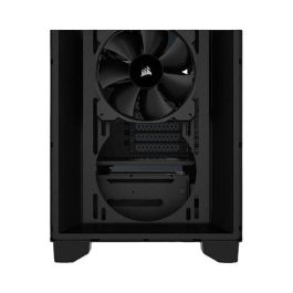 Corsair CC-9011251-WW 3000D Torre Media ATX, Panel de Vidrio Templado Negro con Iluminación RGB Multicolor, para Juegos y Montaje de PC