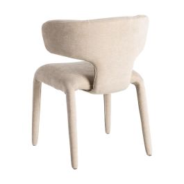 Silla Taupe Tejido 58 X 55 X 76 cm