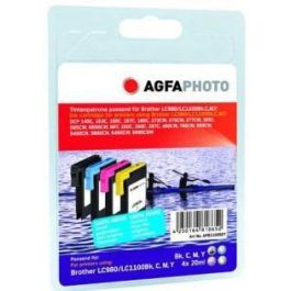 AgfaPhoto LC980/1100, 4x20ml, black cayn, yellow, magenta Precio: 17.78999959. SKU: B1H6XJCK82