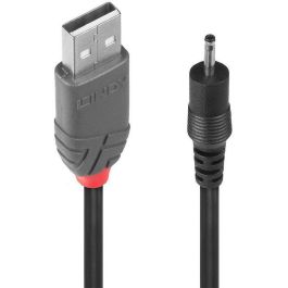 Lindy Cable Alimentación USB Tipo A a DC 1.5m, 5V 0.9A, Conector 2.5mm Exterior / 0.7mm Interior para Dispositivos Lindy Cable Alimentación USB Tipo A a DC 1.5m, 5V 0.9A, Conector 2.5mm Exterior / 0.7mm Interior para Dispositivos