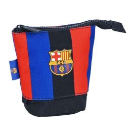 Estuche Cubilete F.C. Barcelona Granate Azul marino (8 x 19 x 6 cm)