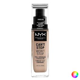 Base de Maquillaje Fluida Can't Stop Won't Stop NYX (30 ml) (30 ml) Base de Maquillaje Fluida Can't Stop Won't Stop NYX (30 ml) (30 ml) Precio: 14.49999991. SKU: S0572349