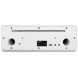 TechniSat DigitRadio 370 CD BT Radio Digital con CD y Bluetooth, Color Blanco
