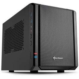 Sharkoon QB One Caja PC Mini-ITX Midi/Minitower Negro con USB 3.0, soporta 2.5/3.5", ventilador 120mm