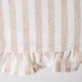 Cojín Rayas Beige Algodón 43 X 43 cm