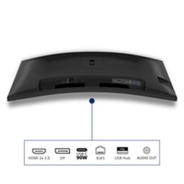 Philips 34B2U3600C Monitor 34" VA UWQHD 4ms 120Hz USB-C Curvo Negro