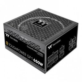Thermaltake Toughpower GF1 Fuente Alimentación 650W 80 Plus Gold ATX Totalmente Modular Ventilador 140mm Condensadores Japoneses, 10 Años Garantía Negro