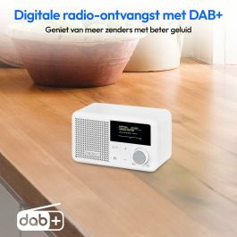 Medion AAAQH12607 Mini Radio DAB/FM Mono 2W RMS Blanco