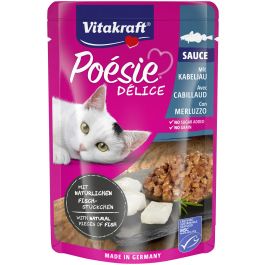 Vitakraft Poesie Delisauce Pouch Bacalao 23x85g Gatos Snacks Sin Azúcar Precio: 30.9155. SKU: B1A3GZJTFY