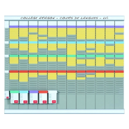 Planificador Semanal Nobo Plateado Aluminio Precio: 244.50000036. SKU: B1AHQXPSPM