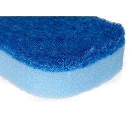 Set 2 Estropajos para Vitrocerámica con Esponja Azul - Arte Regal 7x5x12 cm (32 Unidades) Set 2 Estropajos para Vitrocerámica con Esponja Azul - Arte Regal 7x5x12 cm (32 Unidades)
