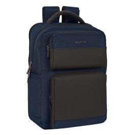Cartera Escolar Safta Business Black-Blue-Grey Mochila 2 Bolsillos Portatil 15,6-'+Usb 310x130x440 mm Cartera Escolar Safta Business Black-Blue-Grey Mochila 2 Bolsillos Portatil 15,6-'+Usb 310x130x440 mm