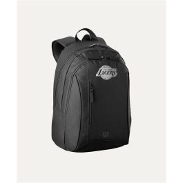 Mochila Casual Wilson NBA Team Backpack Negro Deportivo