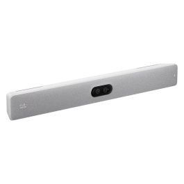 Cisco Room Bar Pro Sistema de Videoconferencia Grupo, 4K Ultra HD 60 fps, Cámara Dual 48MP, Zoom 5x, Altavoces, PoE, Gris