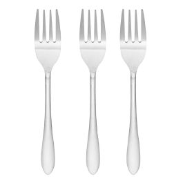Set 3 Tenedores Mesa Acero Inox Brest Quid 22 cm