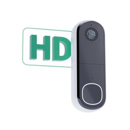Arlo AVD3001-100EUS Timbre con vídeo, Conexión Wi-Fi directa, Sonido de sirena integrado