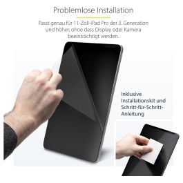 StarTech 11IP-PRIVACY-SCREEN Filtro de Privacidad Táctil 4 Vías para iPad Pro 11 Pulgadas Anti Luz Azul Antirreflejo