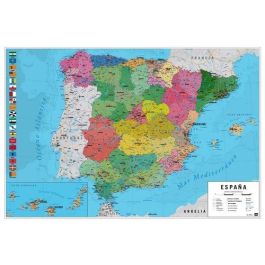 Mapa Erik Mural 61X91,5 Cm Fisico/Politico España Precio: 4.49999992. SKU: B1D9F7M5SL