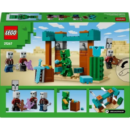 Lego Minecraft 21267 Patrulla de los Aldeanos del Desierto - Set de construcción para niños de 7 años