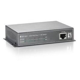 Level One GEP-0521 Switch 4 puertos Gigabit Ethernet 115W con 4x PoE+ Precio: 239.49999964. SKU: B15S5Z6ZSL