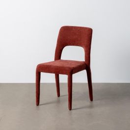 Silla Apilable Burdeos Tejido Salón 47 X 61 X 84 cm