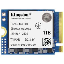Kingston NV3 SSD Interno M.2 2230 PCIe 4.0 NVMe 1TB Precio: 232.7900003. SKU: B1G9WCBKHT